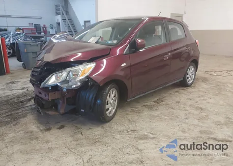 2021 Mitsubishi Mirage Carbonite Edition/Es/Le из США, поврежденный, VIN ML32AUHJ4MH009997